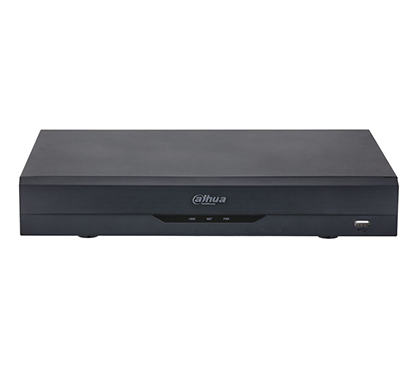 Dahua DH-XVR5116HE-4KL-I3 XVR H.265+/H.265 dual-stream video compression · Supports Full-channel AI-Coding · Supports HDCVI/AHD/TVI/CVBS/IP video inputs · Max 32 channels IP camera inputs, e