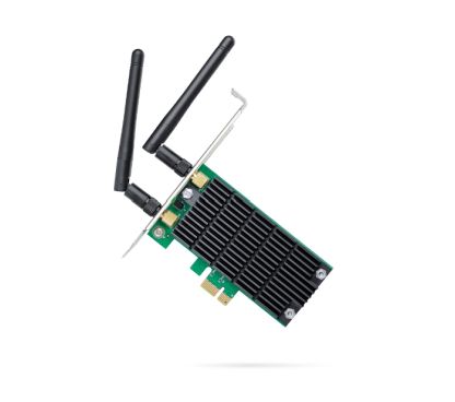 TP-Link Archer T4E Adaptador Wi-Fi PCI Express AC120, 867Mbps a 5GHz + 300Mbps a 2.4GHz, Beamforming