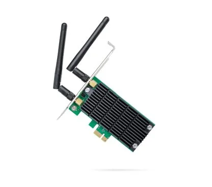 TP-Link Archer T4E Adaptador Wi-Fi PCI Express AC120, 867Mbps a 5GHz + 300Mbps a 2.4GHz, Beamforming