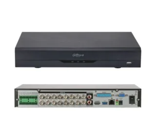 Dahua DH-XVR5816S-4KL-I2-LP · H.265+/H.265 dual-stream video compression · Supports HDCVI/AHD/TVI/CVBS/IP video inputs · Max 32