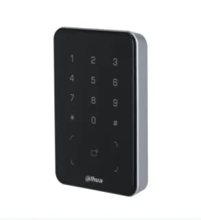 Dahua DHI-ASR2101A-ME Lector Dahua para tarjetas ID y Mifare, teclado resistente al agua, comunicación RS-485 y Wiegand