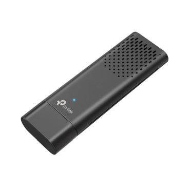TP-Link Archer TX1800U AX1800 Dual Band Wi-Fi 6 USB Adapter SPEED: 1201 Mbps at 5 GHz + 574 Mbps at 2.4 GHz SPEC: Internal Antennas, USB 3.0 FEATURE: MU-MIMO, OFDMA, WPA3