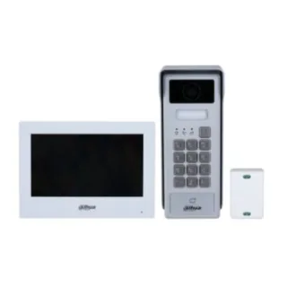 Dahua DHI-KTX03 Kit de videoportero IP a 2 hilos. 1x DHI-VTO2023S, 1x DHI-VTH2123GW-W y 1x VTNC1003C