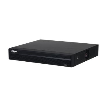 Dahua DHI-NVR1104HS-P-S3/H(V2.0) - Grabador IP de Sobremesa, 4 Canales PoE hasta 8MP, Capacidad para 1 HDD de 8TB (no incl.), Compresión Smart H.265+/Smart H.264+, Ancho de Banda 80/60Mbps de Entrada/Salida, PoE Budget 36W