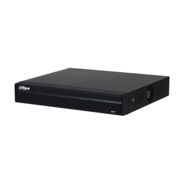 Dahua DHI-NVR1104HS-P-S3/H(V2.0) - Grabador IP de Sobremesa, 4 Canales PoE hasta 8MP, Capacidad para 1 HDD de 8TB (no incl.), Compresión Smart H.265+/Smart H.264+, Ancho de Banda 80/60Mbps de Entrada/Salida, PoE Budget 36W