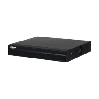 Dahua DHI-NVR1104HS-P-S3/H(V2.0) - Grabador IP de Sobremesa, 4 Canales PoE hasta 8MP, Capacidad para 1 HDD de 8TB (no incl.), Compresión Smart H.265+/Smart H.264+, Ancho de Banda 80/60Mbps d