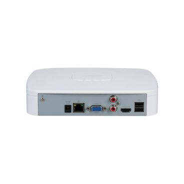 Dahua DHI-NVR2104-4KS3 - Grabador IP de Sobremesa, 4 Canales hasta 12MP, Capacidad para 1 HDD de 20TB (no incl.), Compresión Smart H.265+/Smart H.264+, Ancho de Banda 80/60Mbps de Entrada/Salida