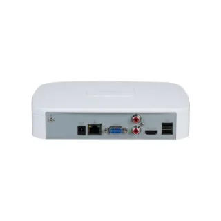 Dahua DHI-NVR2104-4KS3 - Grabador IP de Sobremesa, 4 Canales hasta 12MP, Capacidad para 1 HDD de 20TB (no incl.), Compresión Smart H.265+/Smart H.264+, Ancho de Banda 80/60Mbps de Entrada/Sa