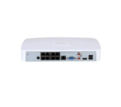 Dahua DHI-NVR2108-8P-I NVR IP Dahua de 8 canales 4K/8MP. Smart H.265+/Smart H.264+/H.265/H.264/MJPEG. Audio