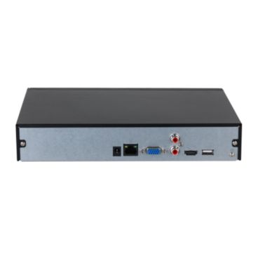 Dahua DHI-NVR2108HS-4KS3 - Grabador IP de Sobremesa, 8 Canales hasta 12MP, Capacidad para 1 HDD de 20TB (no incl.), Compresión Smart H265+, Smart H264+, Ancho de Banda 80/60Mbps de Entrada/Salida