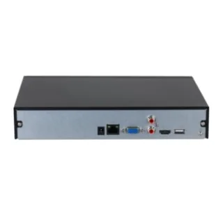 Dahua DHI-NVR2108HS-4KS3 - Grabador IP de Sobremesa, 8 Canales hasta 12MP, Capacidad para 1 HDD de 20TB (no incl.), Compresión Smart H265+, Smart H264+, Ancho de Banda 80/60Mbps de Entrada/S