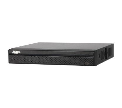 Dahua DHI-NVR4104HS-4KS2/L - Grabador IP de Sobremesa, 4 Canales hasta 8MP, Capacidad para 1 HDD de 10TB (no incl.), Compresión H.265+/Smart H.264+, Ancho de Banda 80/60Mbps de Entrada/Salida