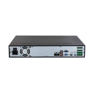 Dahua DHI-NVR4432-EI - Grabador IP de Sobremesa, 32 Canales de hasta 16MP, Capacidad para 4 HDD de 16TB (no incl.), Compresión H.265+/Smart H.264+, Ancho de Banda 256/256Mbps de Entrada/Salida