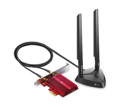 TP-Link Archer TXE72E Adaptador PCI Express AXE5400 Tri-Band Wi-Fi 6E Bluetooth VELOCIDAD: 2402 Mbps a 6 GHz + 2402 Mbps a 5 GHz