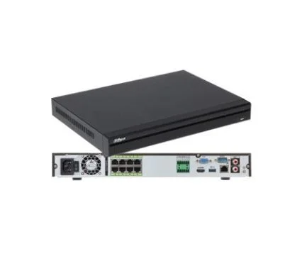 Dahua DHI-NVR5216-8P-4KS2(V2.0) Grabador de red mini 16E Dahua, 320Mbps, resolución 4K, H.265+, salidas de video HDMI / VGA , audio (1E /