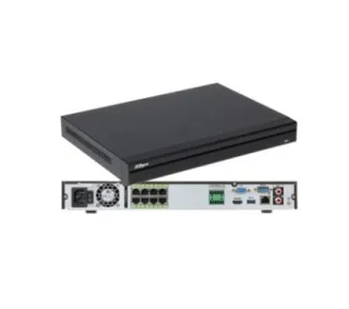 Dahua DHI-NVR5216-8P-4KS2(V2.0) Grabador de red mini 16E Dahua, 320Mbps, resolución 4K, H.265+, salidas de video HDMI / VGA , audio (1E /