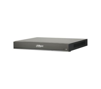 Dahua DHI-NVR5216-8P-I Grabador de red mini 16E Dahua, 320Mbps, resolución 16M, H.265+, salidas de video HDMI / VGA , audio (1E