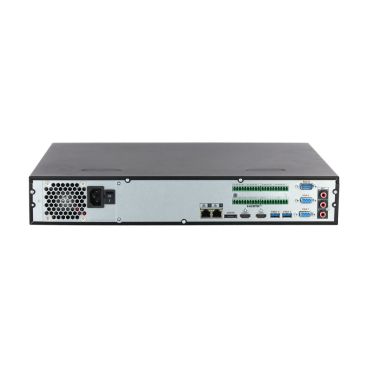 Dahua DHI-NVR5432-EI2 - Grabador IP de Sobremesa, 32 Canales hasta 32MP, Capacidad para 4 HDD de 20TB (no incl.), Compresión H.265+/H.264+, Ancho de Banda 448/448Mbps de Entrada/Salida