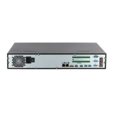 Dahua DHI-NVR5464-EI2 - Grabador IP de Sobremesa, 64 Canales hasta 32MP, Capacidad para 4 HDD de 20TB (no incl.), Compresión H.265+/H.264+, Ancho de Banda 448/448Mbps de Entrada/Salida