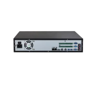 Dahua DHI-NVR5864-EI - Grabador IP de Sobremesa, 64 Canales hasta 32MP, Capacidad para 8 HDD de 16TB (no incl.), Compresión H.265+/H.264+, Ancho de Banda 384/384Mbps de Entrada/Salida