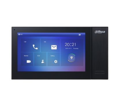 Dahua DHI-VTH2421FB-P 7 inch IP Indoor Monitor, 7 inch TFT 1024×600, Capacitive, IPC surveillance, Alarm integration (6/1), Stan