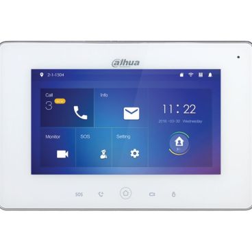 Dahua DHI-VTH5221DW-S2 Wi-Fi Indoor Monitor 7 inch TFT Capacitive touch screen, 1024x600