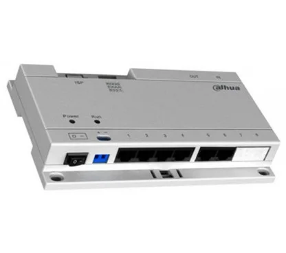 Dahua DHI-VTNS1060A Switch PoE Dahua videoportero, soporta 6 dispositivos