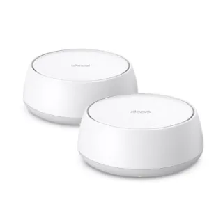 TP-Link Deco BE22(2-pack) BE3600 Whole Home Mesh WiFi 7 System - 3.6 Gbps Dual-Band WiFi - 2882 Mbps (5 GHz) + 688 Mbps (2.4 GHz). - Gigabit Wired Connections - 2× 1.0 Gbps ports ensure max