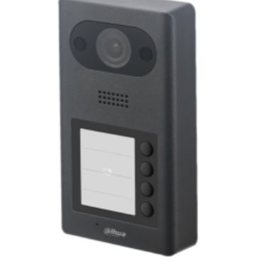 Dahua DHI-VTO3211D-P4-S2 Estación de videoportero SIP de 4 botones apta para exterior,