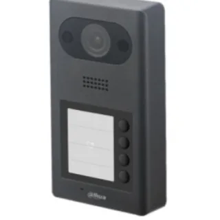 Dahua DHI-VTO3211D-P4-S2 Estación de videoportero SIP de 4 botones apta para exterior,