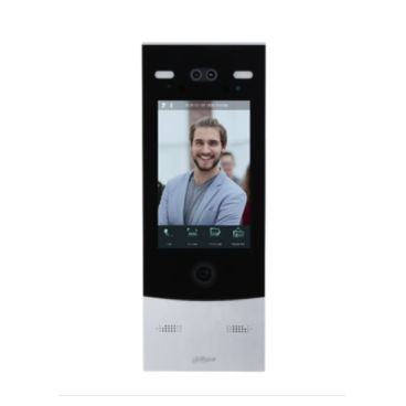 Dahua DHI-VTO7521G-S2 8 inches capacitive touch screen 2.0 MP CMOS camera,H: 95 degrees Door released by remote/password/card Flush mounted(VTM121),Surface mounted(VTM120) Ingress protection: IP66,IK07