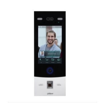 Dahua DHI-VTO7541G-S2 8 inches capacitive touch screen 2.0 MP CMOS camera,H: 95 degrees Face recognition (20000), comparison time =0.3s Fingerprint recognition(10000)Door released by remote/password/face/fingerprint/card