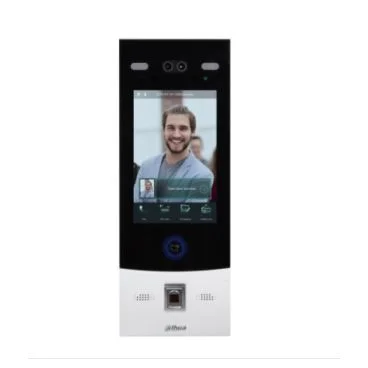 Dahua DHI-VTO7541G-S2 8 inches capacitive touch screen 2.0 MP CMOS camera,H: 95 degrees Face recognition (20000), comparison time =0.3s Fingerprint recognition(10000)Door released by remote/password/face/fingerprint/card