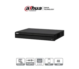Dahua DHI-XVR5216AN-4KL 4K/4MP non-realtime, 1080P realtime, 1 HDMI/1 VGA, 16ch Video in, 1 Audio in/1 Audio out,1 RJ45(1000M),