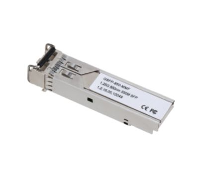 Dahua GSFP-850-MMF Multiple mode double fiber; LC port; 850nm sending, and 850nm receiving; Transmission distance up to 550m;