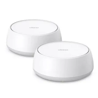 TP-Link Deco BE25(2-pack) - Kit WiFi 7 Mesh Doméstico (Router DE25 + Satélite DE25), Triple Banda hasta 3.6 Gbps, 2 Puertos WAN/LAN a 2.5Gbps