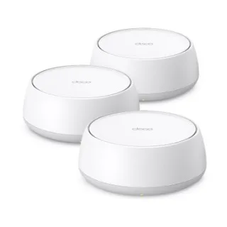 TP-Link Deco BE25(3-pack) Sistema Wi-Fi 7 en malla para toda la casa BE3600 VELOCIDAD: 688 Mbps a 2,4 GHz + 2882 Mbps a 5 GHz ESPECIFICACIONES: Antenas internas, 2 puertos Gigabit de 2,5 (de