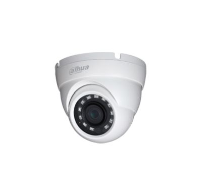 Dahua HAC-HDW1000M-0280-S3 Minidomo HDCVI / AHD / TVI / CVBS con LEDs Dahua, resolución HD 720p 1M, óptica fija 2.8mm, para exte