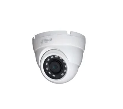 Dahua HAC-HDW1000M-0280-S3 Minidomo HDCVI / AHD / TVI / CVBS con LEDs Dahua, resolución HD 720p 1M, óptica fija 2.8mm, para exte