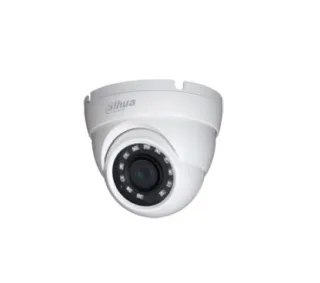 Dahua HAC-HDW1000M-0280-S3 Minidomo HDCVI / AHD / TVI / CVBS con LEDs Dahua, resolución HD 720p 1M, óptica fija 2.8mm, para exte