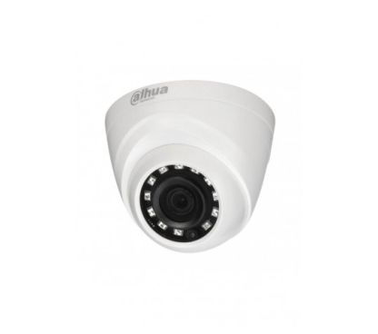 Dahua HAC-HDW1100R-S3 Minidomo HDCVI / AHD / TVI / CVBS con LEDs Dahua, resolución HD 720p 1M, óptica fija 3.6mm, para interior,