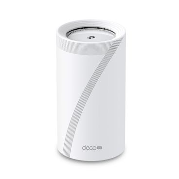 TP-Link Deco BE65-5G(1-pack) Enrutador Wi-Fi 7 en malla para toda la casa 5G BE9300, módem 5G integrado VELOCIDAD: 574 Mbps a 2,4 GHz + 2880 Mbps a 5 GHz + 5760 Mbps a 6 GHz, 5G 3,4 Gbps/900 Mbps, 4G+ Cat19 1,6 Gbps/Cat18 200 Mbp