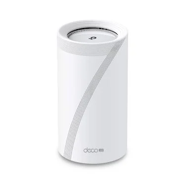 TP-Link Deco BE65-5G(1-pack) Enrutador Wi-Fi 7 en malla para toda la casa 5G BE9300, módem 5G integrado VELOCIDAD: 574 Mbps a 2,4 GHz + 2880 Mbps a 5 GHz + 5760 Mbps a 6 GHz, 5G 3,4 Gbps/900 Mbps, 4G+ Cat19 1,6 Gbps/Cat18 200 Mbp