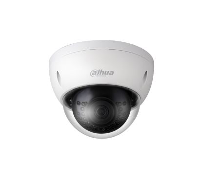 Dahua IPC-HDBW1231E-S-0280 Minidomo IP con LEDs Dahua, resolución Full HD 1080p 2M, óptica fija 2,8mm (105º), para exterior, pro