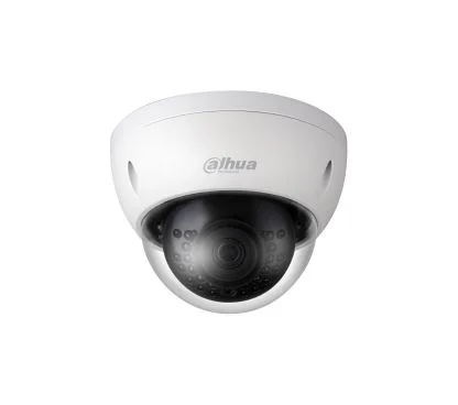 Dahua IPC-HDBW1231E-S-0280 Minidomo IP con LEDs Dahua, resolución Full HD 1080p 2M, óptica fija 2,8mm (105º), para exterior, pro