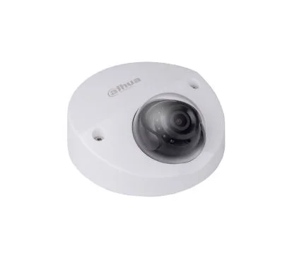Dahua IPC-HDBW4431F-AS-028 Minidomo IP con LEDs Dahua, resolución 4M, WDR, óptica fija 2.8mm, para exterior, protección IP67, a