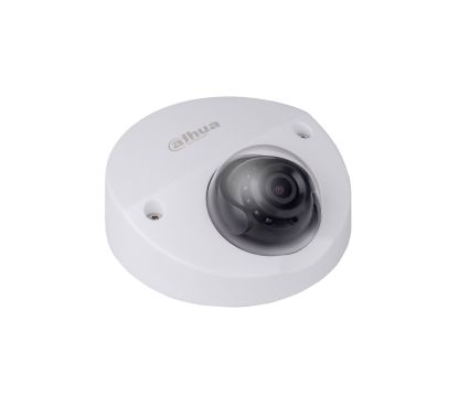 Dahua IPC-HDBW4431F-AS-S2 Minidomo IP con LEDs Dahua, resolución 4M, H.265, WDR, óptica fija 2.8mm (104º), audio (1E / 1S), alar