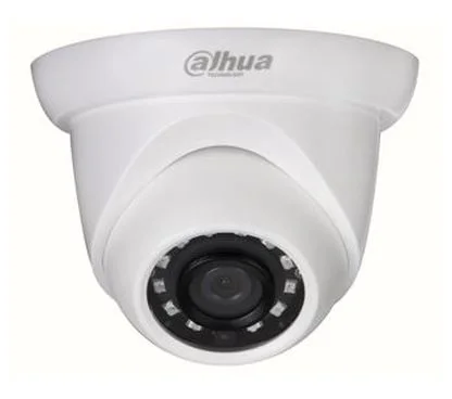 Dahua IPC-HDW1231S-0280 Minidomo IP con LEDs Dahua, resolución Full HD 1080p 2M, óptica fija 2.8mm, WDR, protección IP67, alimen