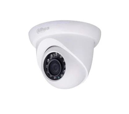 Dahua IPC-HDW1431S Minidomo IP con LEDs Dahua, resolución 4M, óptica fija 3.6mm, protección IP67, WDR, alimentación 12VDC / PoE,