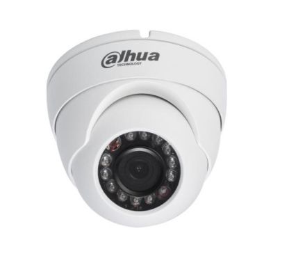 Dahua IPC-HDW4421M Minidomo IP con LEDs Dahua, resolución 4M, WDR, óptica fija 2.8mm, para exterior, protección IP67, alimentaci